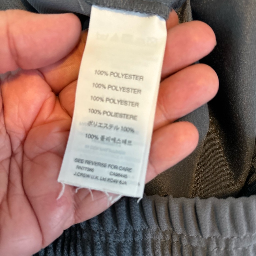 J Crew Women’s Size 8 Active Pants Gray Activewear Athleisure 6065 - Picture 3 of 9